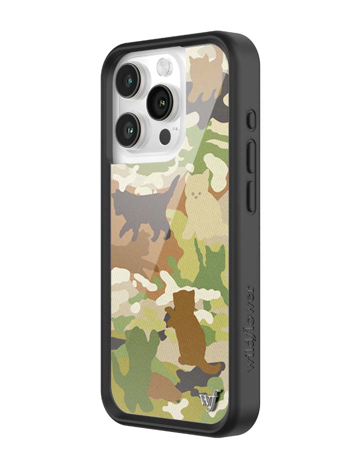 Cat Camo iPhone Case